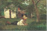 Winslow Homer Nooning Spain oil painting artist
